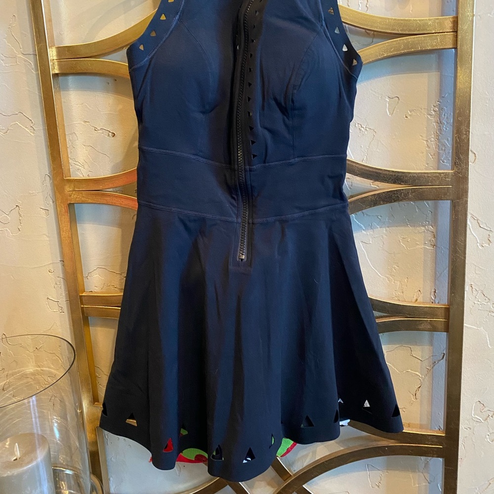 WISKII Lavish Laser Cut Zip Dress NEW!